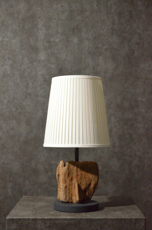流木ランプ