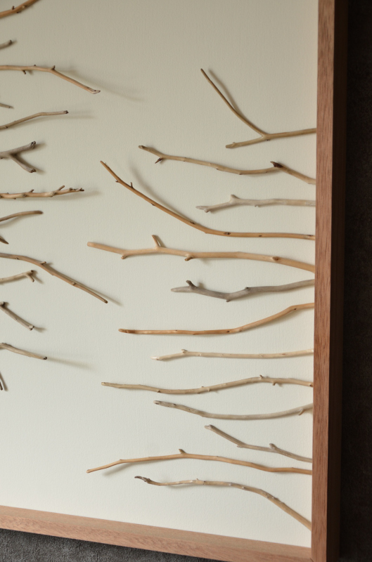 流木ウォールアート