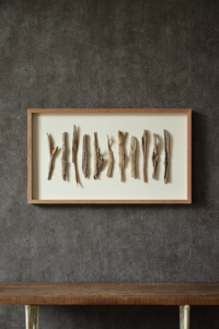 流木小枝ウォールアート