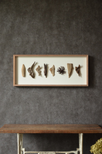 流木片ウォールアート