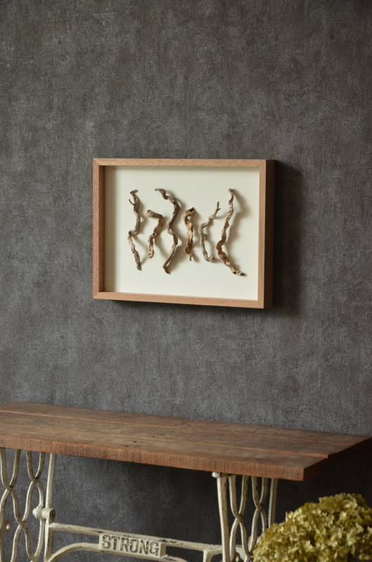 流木ウォールアート