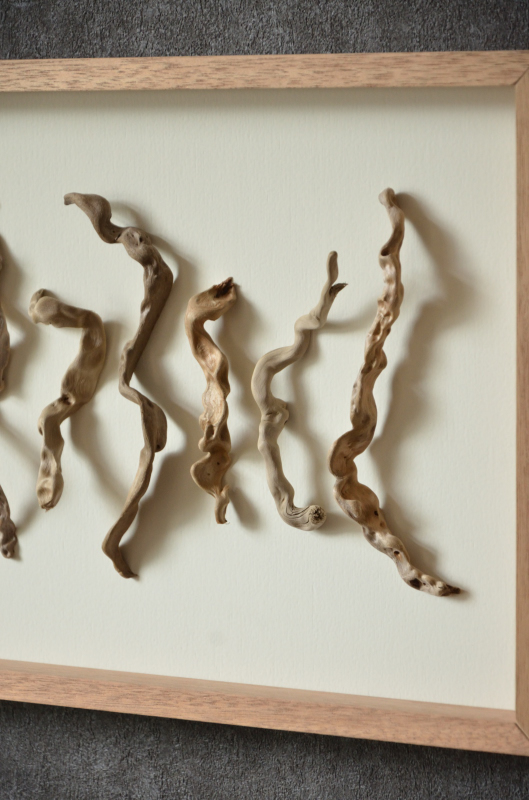 流木ウォールアート