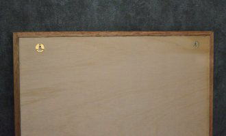 流木ウォールアートの壁掛け用金具