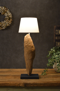 流木オブジェランプ