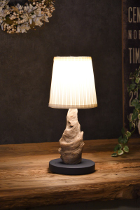 流木オブジェランプ