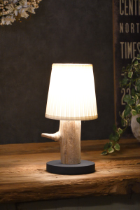 流木オブジェランプ