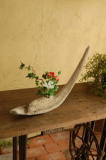 自然流木と天然石のオブジェ花器