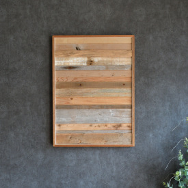 流木板ウォールアート